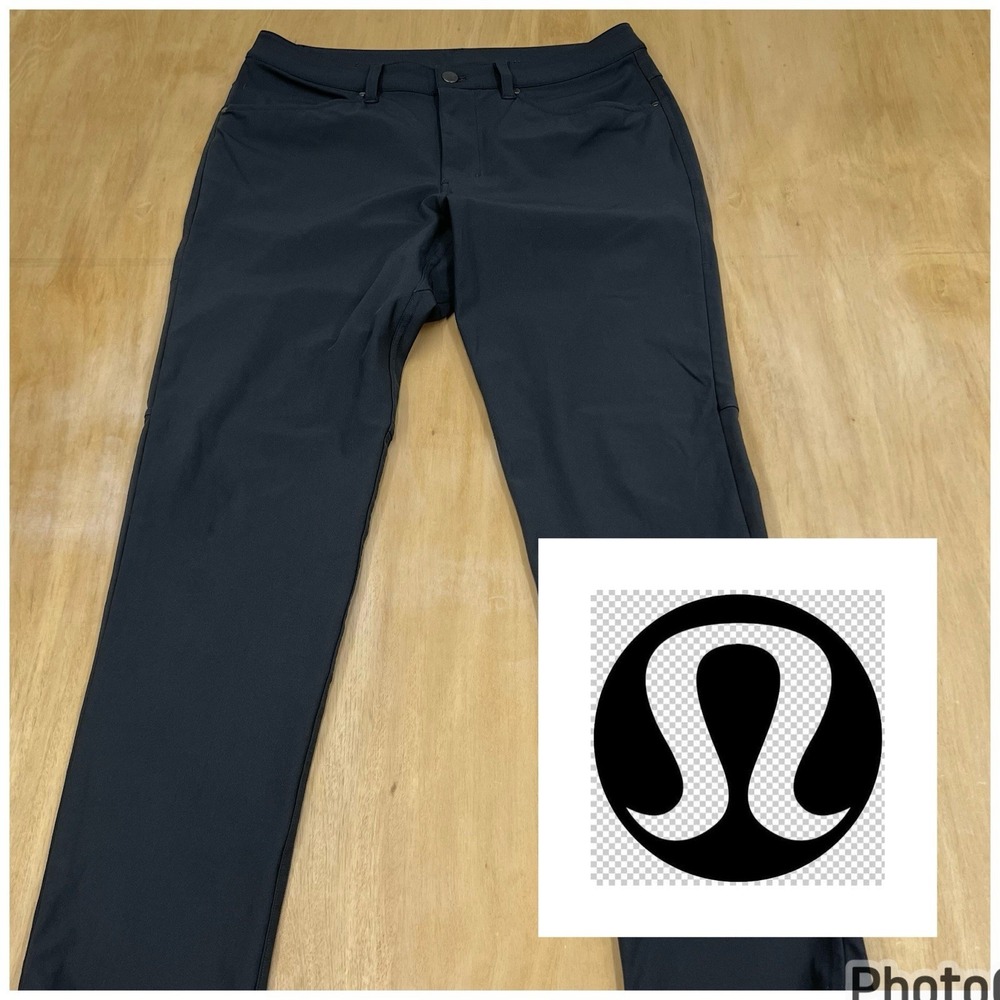 Lululemon ABC Tech Five Pocket Pants Mens 32x30 Slim Fit Obsidian Gray (No Tag)